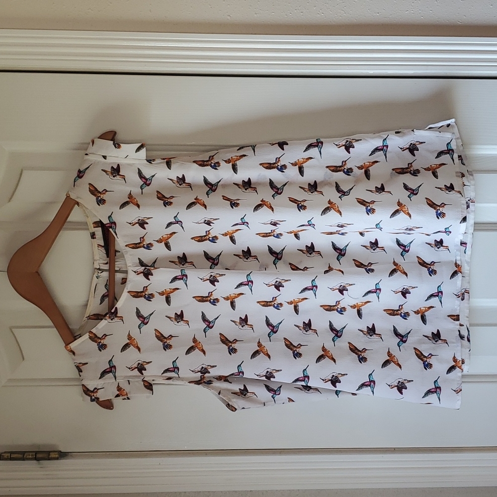 Womens dress blouse sleeveless